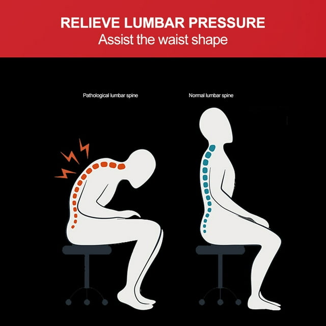 Soporte Lumbar, Cinturón De Soporte Lumbar Práctico Gris, Soporte Para La Columna Lumbar Para Hombre Y Mujer