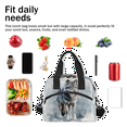 thumbnail image 7 of Herdesigns Wolf Insulated Lunch Bag for Women Men Adults Large Reusable Lunch Box Cool Animal Leakproof Cooler Tote Bags with Adjustable Shoulder Strap, 7 of 7