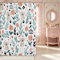 thumbnail image 2 of Manfei Cartoon Koala Shower Curtain 72Wx72L,Spring Garden Bathroom Curtain, 2 of 6