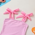 thumbnail image 6 of MAMAMI Baby Girls Swimsuit Summer Stripe One-Piece Bathing Suit for Girl,Size 9M-4Y, 6 of 8