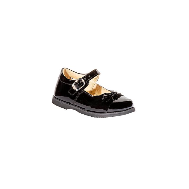 ZAPATOS VESTIR KINDER NIÑA NEGRO CHAROL 265 Leon 265p