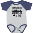 thumbnail image 3 of Inktastic Houston Texas Someone Loves Me Skyline Boys or Girls Baby Bodysuit, 3 of 5