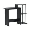 thumbnail image 3 of Furinno 11192BK/GY Efficient Home Laptop Notebook Computer Desk ,Black/Grey, 3 of 3