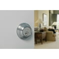 thumbnail image 3 of Kwikset 660-26DS Single Cylinder Deadbolt Smart Key Satin Chrome Finish, 3 of 7