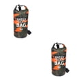 thumbnail image 1 of Yuarrent impermeable para exteriores de 2L-30L, seca de camuflaje, bolsa seca de buceo para Rafting, bolsas de natación de PVC camuflaje naranja 19x55cm 2piezas, 1 of 6