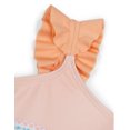 thumbnail image 2 of Disney Princess Baby Girls' Swimwear 2-Piece Tankini Top and Bottom Set Sand Ariel Moana, 2 of 4