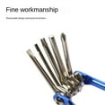 thumbnail image 4 of TFixol Compact 11-in-1 Aluminum Alloy Bike Repair Tool Kit with Chain Cutter, Hex Wrenches, and Screwdrivers - Portable, Durable, Available in Multiple Colors, 4 of 6