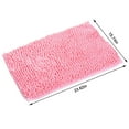 thumbnail image 2 of Chenille Floor Mat, Entrance Entrance Bedroom Kitchen Living Room Carpet Bathroom Entrance Absorbent Non-slip Mat Floor Mat, Super Absorbent, Courtyard Swimming, Bath Mats for Bathroom, 2 of 8