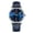 Blue, variant on Mechanical Automatic Watch for Men Self Winding Classic Wristwatches with Leather Strap Waterproof 10ATM Sapphire Glass Scratch Resistant Super Luminous