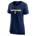 thumbnail image 2 of Women's Fanatics Heather Navy Nashville SC In Play Tri-Blend T-Shirt, 2 of 3