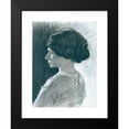 thumbnail image 2 of Josef Wawra 15x18 Black Modern Framed Museum Art Print Titled - Girls' Head (1920), 2 of 5