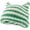 Green, variant on Women Striped Beanie Hat with Little Devil Horn Winter Warm Cap Cute Cat Ears Knitted Hat Fall