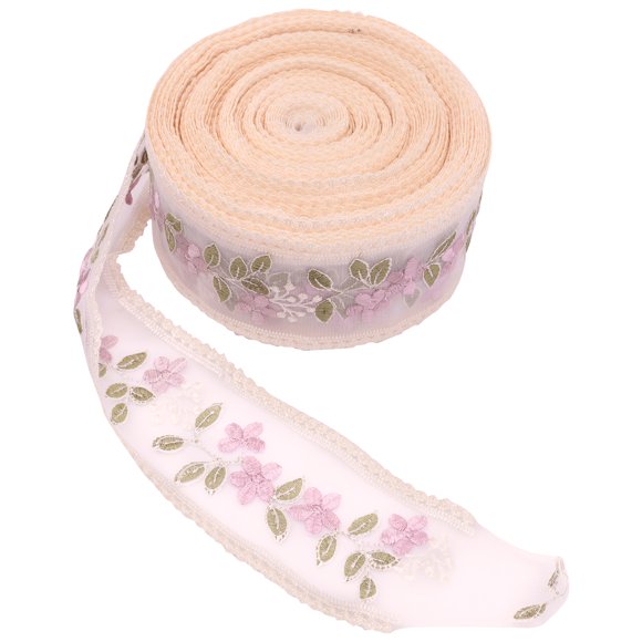 Ice Fabrics Ruban Rose 1 Ensemble 10.7x3.3x0.2 Po Polyester Soie