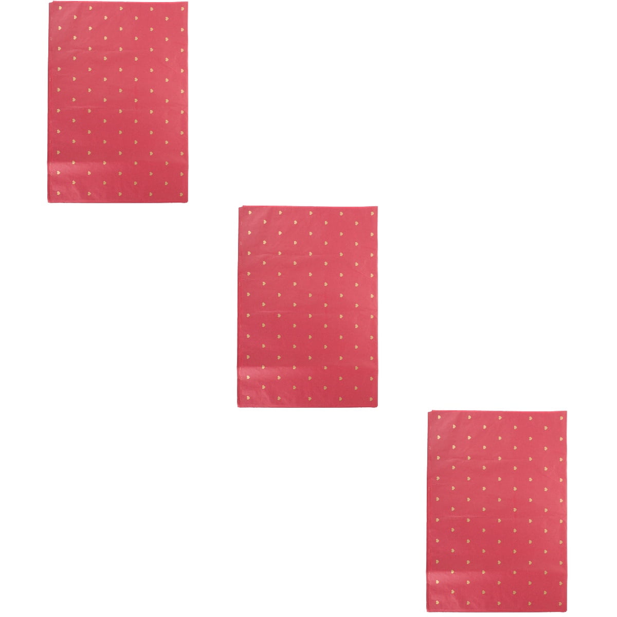 Set of 3 Gift Wrapping Paper Packaging Tissue Bulk Flowers