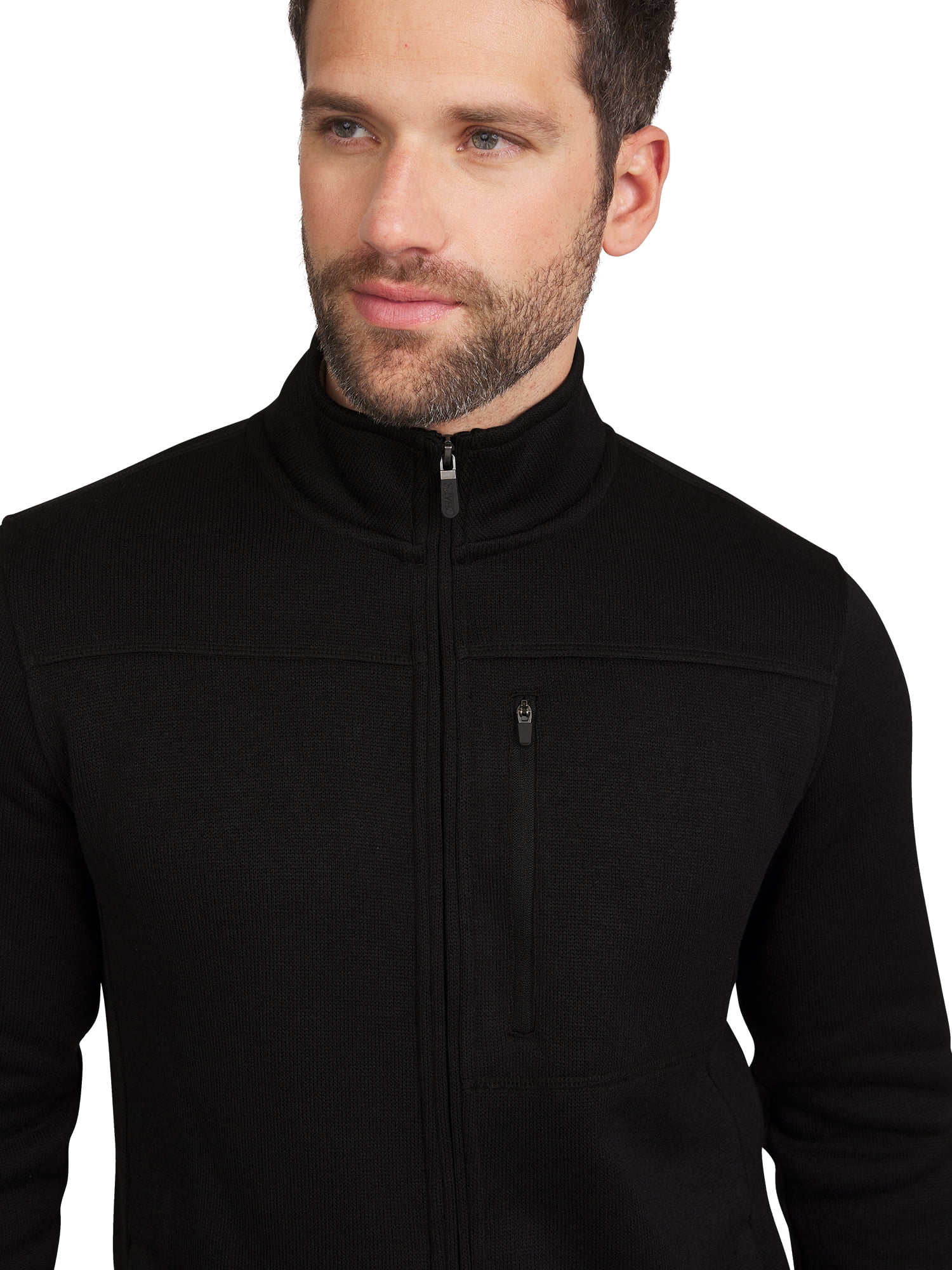 Chaps Mens' & Big Men's Full Zip Fleece Sweater Jacket, Sizes S-2XL