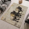 thumbnail image 6 of Addison Rugs Mayfield Premium Machine Washable Transitional Animal Khaki Rectangle Rug, 9' x 12', 6 of 6