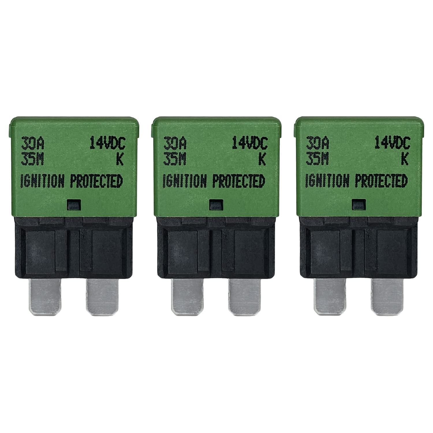 Auto Reset ATC/ATO 30 Amp Circuit Breaker Fuse for Automotive Marine