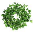 thumbnail image 1 of FLhrweasw 7 2 15 Hebras Artificiales Hiedra Artificiales Guirnaldas Verdes Plantas Vid, 1 of 9