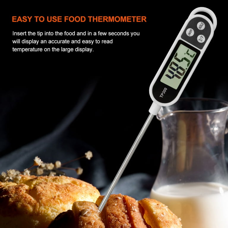 Food Thermometer For Water Kitchen Cooking Meat Milk Food Easy To