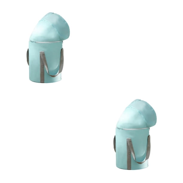 Bañeras para pies Qarigey Plegable Portátil Azul 2Conjunto