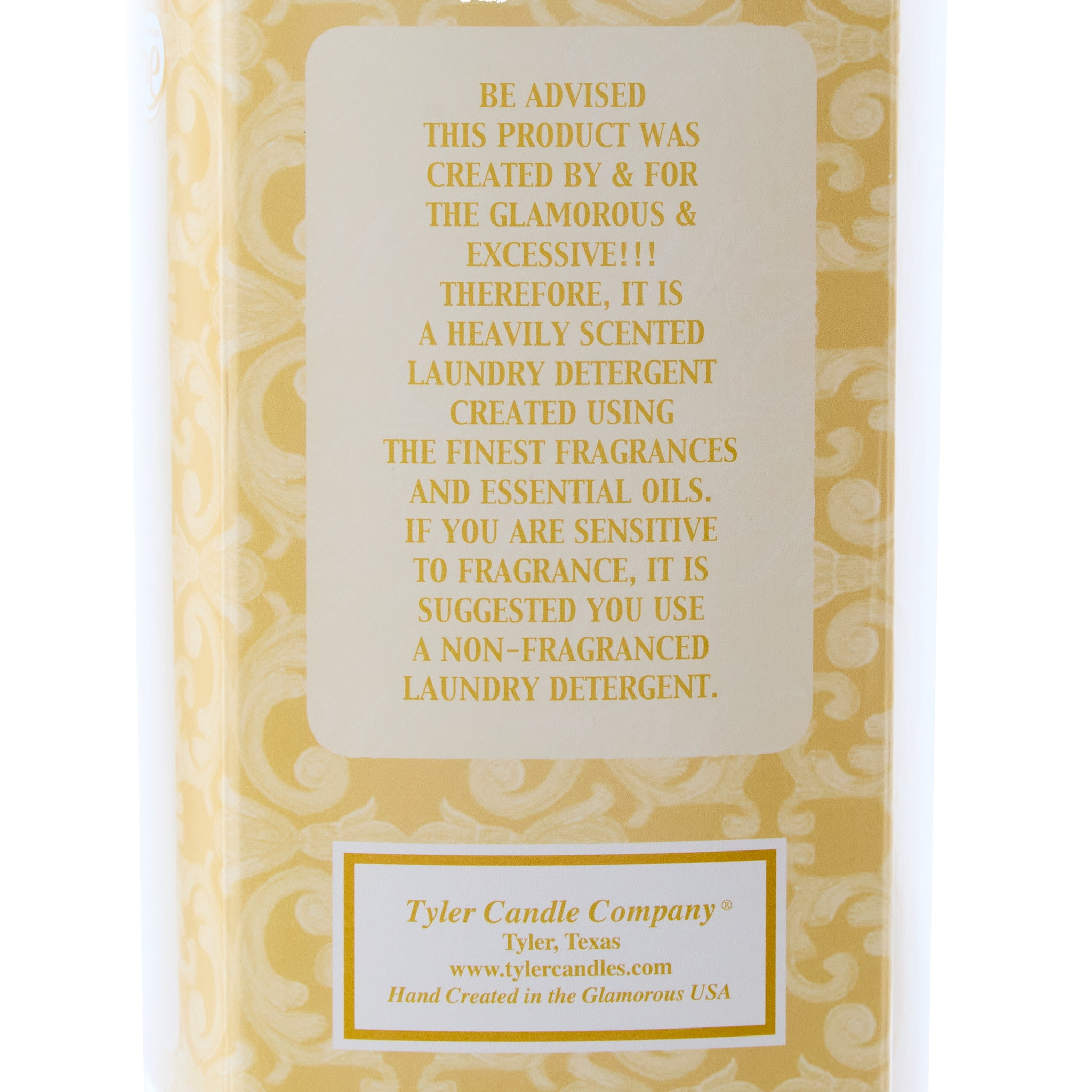 Tyler Candle French Market Glamorous Wash Liquid Laundry Detergent, 24 Loads, 64 fl oz