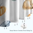 thumbnail image 6 of Fall Pumpkins Shower Curtain 36"x72" ,Bathroom Decorative Shower Curtains Set with 12 Hooks,Modern Waterproof Washable Shower Curtain, 6 of 6