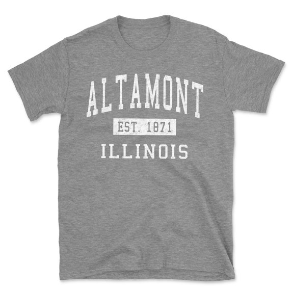 Altamont Illinois Classic Established Men's Cotton T-Shirt