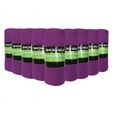 thumbnail image 5 of Imperial Home Fleece Blankets Bed, Travel & Throw Blanket Bulk Pack, Purple 12-Pack, 5 of 6