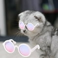 thumbnail image 4 of Pet Glasses Long-lasting Convenient Wear Colorful Interesting Lightweight Pet Glasses Prop for Daily, 4 of 13