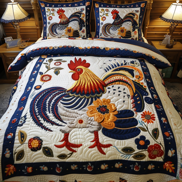 Pollo Tai100724083 Juego de cama edredón