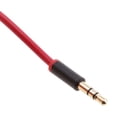 thumbnail image 3 of reemplazo de cable de audio con control remoto talk / mic para beats by dr. dre rojo Sunnimix Cable de audio de repuesto, 3 of 8