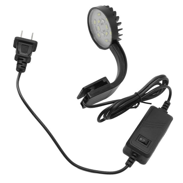Fish Tank LED Light High Brightness Energy Saving Adjustable Angle Aquarium Clip Lamp for Aquariums Fish Tanks 100‑240V