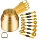 thumbnail image 1 of Juego de Tazas Medidoras GuDoQi 12 Piezas en Acero Inoxidable Dorado, 1 of 7