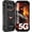 Black, variant on DOOGEE V MAX Plus 5G Rugged Smartphone, 22000mAh 36GB+512GB Android 14 Rugged Phone, 200MP+32MP+20MP Night Vision Rugged Cell Phone, 6.58" FHD+120Hz IPS Screen, IP68/IP69K Waterproof Phone, NFC/OTG