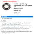thumbnail image 2 of Front Balance Shaft Bearing - Compatible with 1992 - 2005 Chevy Astro 1993 1994 1995 1996 1997 1998 1999 2000 2001 2002 2003 2004, 2 of 2