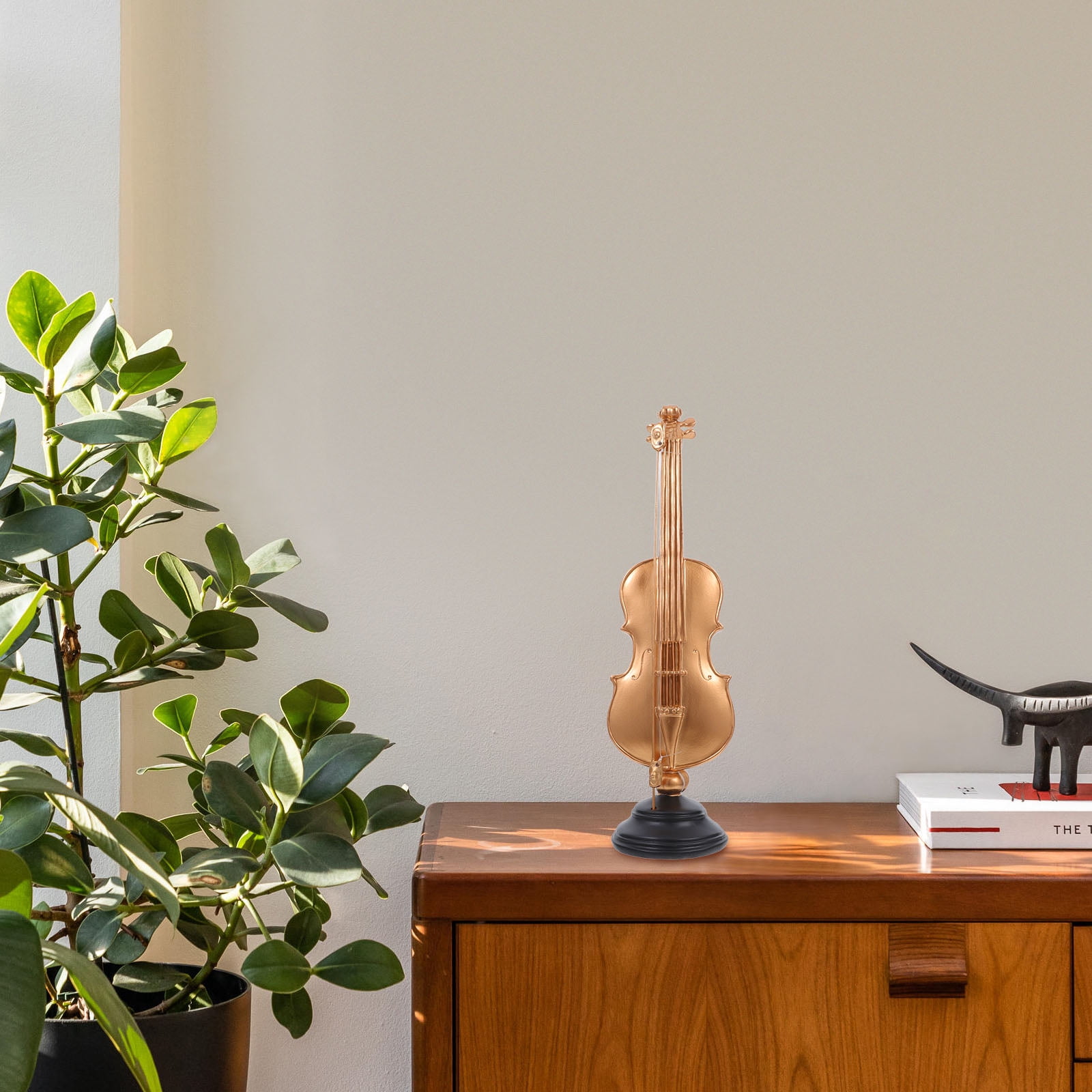 Milisten Resin Musical Instrument Model for Home and Office Decoration, Artist Desk Decor, 1 Set