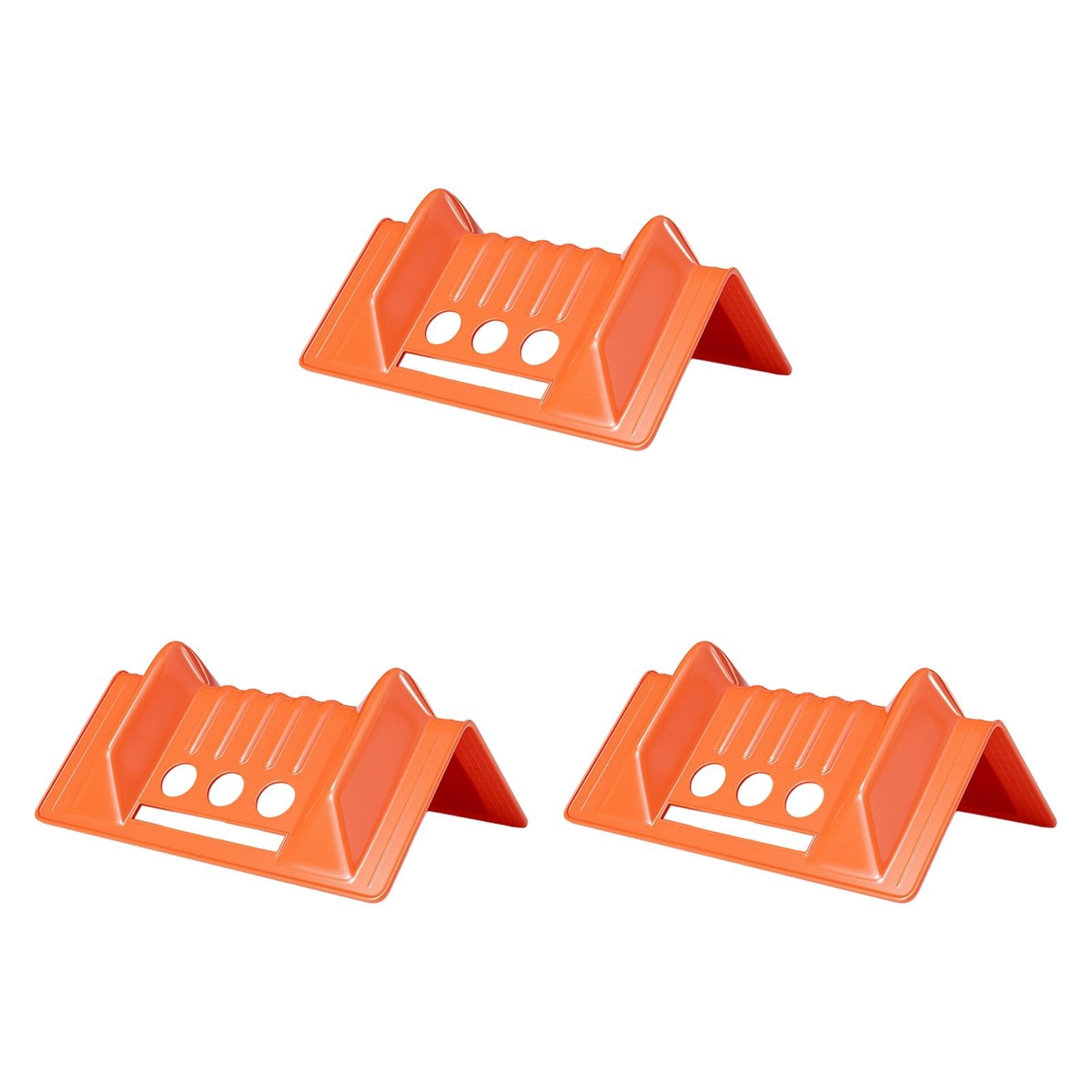 Dualoai Edge Corner Protectors Reliable for Trucking Board Tie Down Ratchet Shipping 3pcs