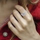 thumbnail image 5 of Anillos Giratorios Anillo de aleación antiansiedad Anillo de aberturas ajustables Anillo de apilamiento de ansiedad para mujeres, 5 of 8