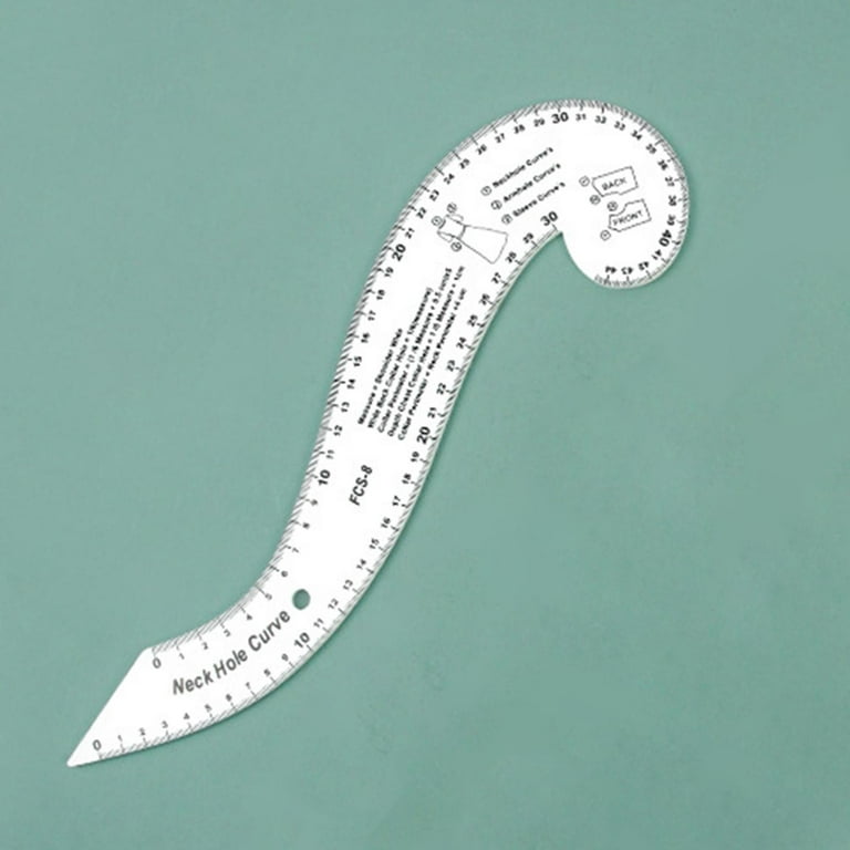 Metric French Curve Ruler for Sewing Fashion Design 