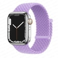 thumbnail image 1 of LEIXIUER Nylon Braided Solo Loop for Apple Watch Band 44mm 40mm 45mm 38mm 42mm  41mm 49mm Ultra for Women Men, Elastic Nylon Wristbands Strap for iWatch Series 8 7 6 5 4 SE 3 2 1 Accessories, 1 of 11