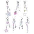 thumbnail image 4 of Butterfly Knot Phone Lanyard Beaded Phone Charm Wrist Strap Anti Lost Chains Cellphones String Straps Y2K Style Ornament, 4 of 4