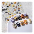 thumbnail image 2 of Pegatinas de uñas Tnbuokas Halloween 5D autoadhesivas para mujer, 2 of 7
