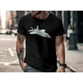thumbnail image 2 of Military Fighter Jet Plane Patriotic Pilot Airplane Gift T-Shirt 4th of July Jet Fighter Aviation Birthday Presents Tshirt, 2 of 10