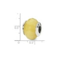 thumbnail image 2 of Sterling Silver Reflections Yellow Quartz Stone Bead Charm - Measures 12.73x10.91mm Wide, 2 of 2