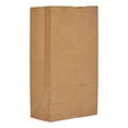 thumbnail image 2 of Grocery Paper Bags, 12#, 7.06"w X 4.5"d X 13.75"h, Kraft, 500 Bags | Bundle of 5, 2 of 2