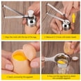 thumbnail image 3 of Herramienta para galletas de huevos de acero inoxidable, cortador de galletas, abridor de huevos, cortador de galletas, cortador de huevos de acero inoxidable, 3 of 5