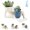 Blue, variant on Lazy Guy Planter, Funny Planters Smily Face Planter Pot with Drainage Hole, Cute Resin Flower Head Planters Unique Lying Down Figure Succulent Pots for Home Garden Decor (Blue)