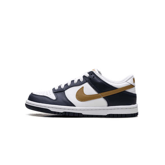 NIKE GRADE SCHOOL Dunk Low GS "Midnight Navy Wheat" FB9109 111 FB9109 111 from Stadium Goods