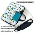 thumbnail image 2 of Lsque Cartoon Sea Creatures Pattern Laptop Bag – Portable & Slim Single-Shoulder Computer Case with Adjustable Strap, Protective, Lightweight for 13”/14”/15.6” Laptops, 2 of 8