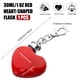 thumbnail image 3 of Eoozwa 3 Packs Heart Shaped Keychain Whiskey Flask 1oz Stainless Steel Portable Mini Liquor Bottle for Gifts Travel Outdoor Party Accessories Alcohol Container, 3 of 7